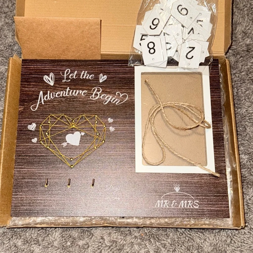 Wedding Countdown Picture Frame - NIB